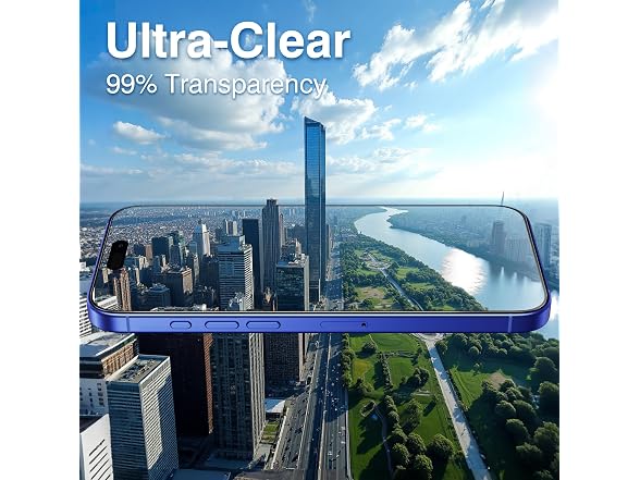 EZ-GLAZ iPhone 16 Plus Screen Protector 4+2 Pack