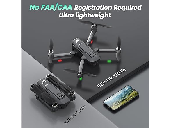 WF30 GPS Follow Me Drone for Beginners