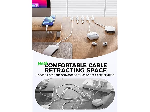 gliship 9 Pack Magnetic Cable Clips