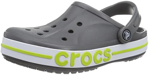 Crocs Bayaband Unisex Clog Slate Grey/Lime Punch Size M4/W6