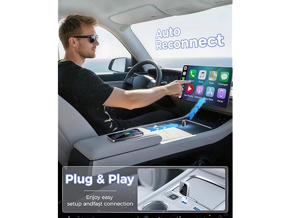 vnilrgle Wireless CarPlay Adapter 2026