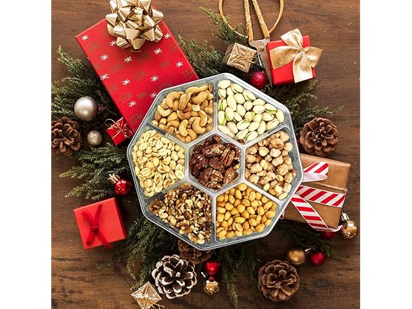 Christmas Nuts Gift Box 7pc