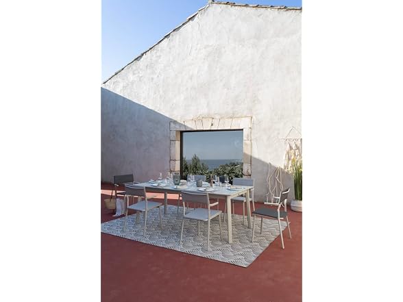 Lafuma ORON Extendable 6 to 8 Person Outdoor Dining Table