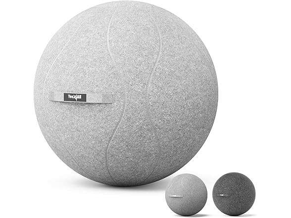 Yes4All 400lbs Capacity Self-Standing Sitting Ball Chair