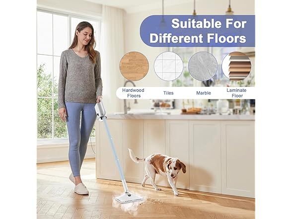ACHTFACH 6 in 1 Steam Mop Cleaner