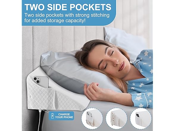 Twin Size Bed Wedge Pillow