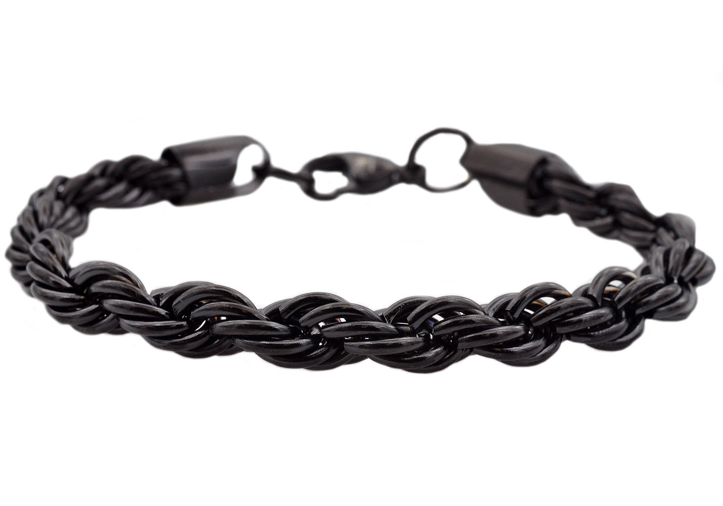 Polished 7MM Rope Bracelet - Gallery 7