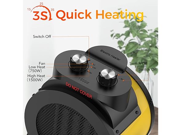 Elevoke space heater