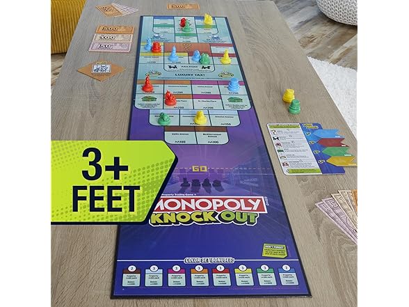 Monopoly Knockout Board Game