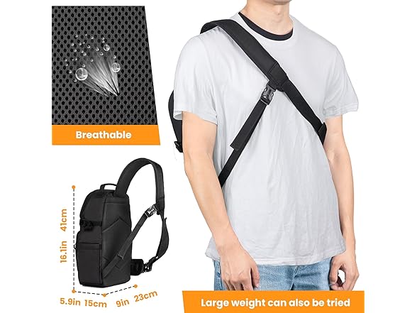 TARION DSLR Camera Sling Backpack