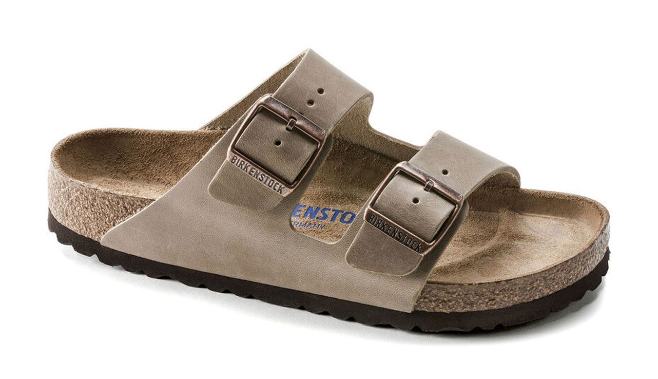 Birkenstock Unisex Arizona Soft Foot Bed Oiled Leather Sandals - Gallery 15