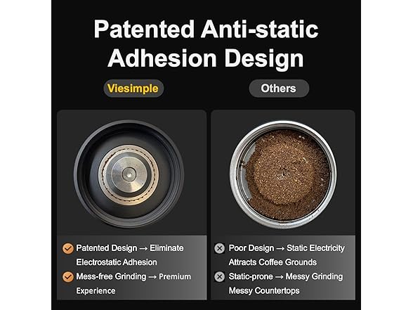 Viesimple V4 Manual Coffee Grinder
