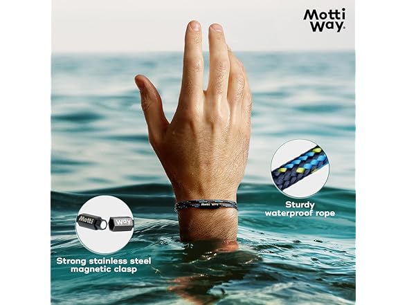 Motti Way Navy Cord Bracelet