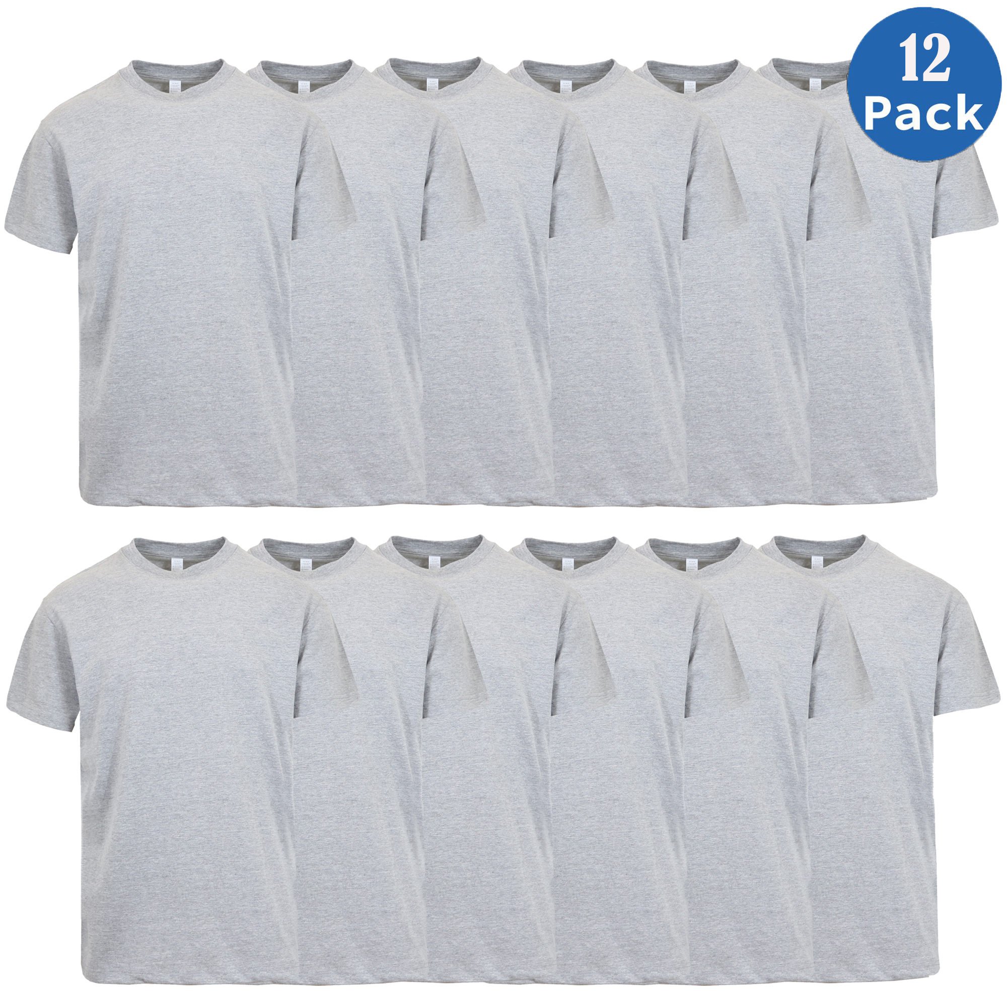 Heavyweight S/S Crew Neck Tees 6, 12, OR 18Pk - Gallery 22