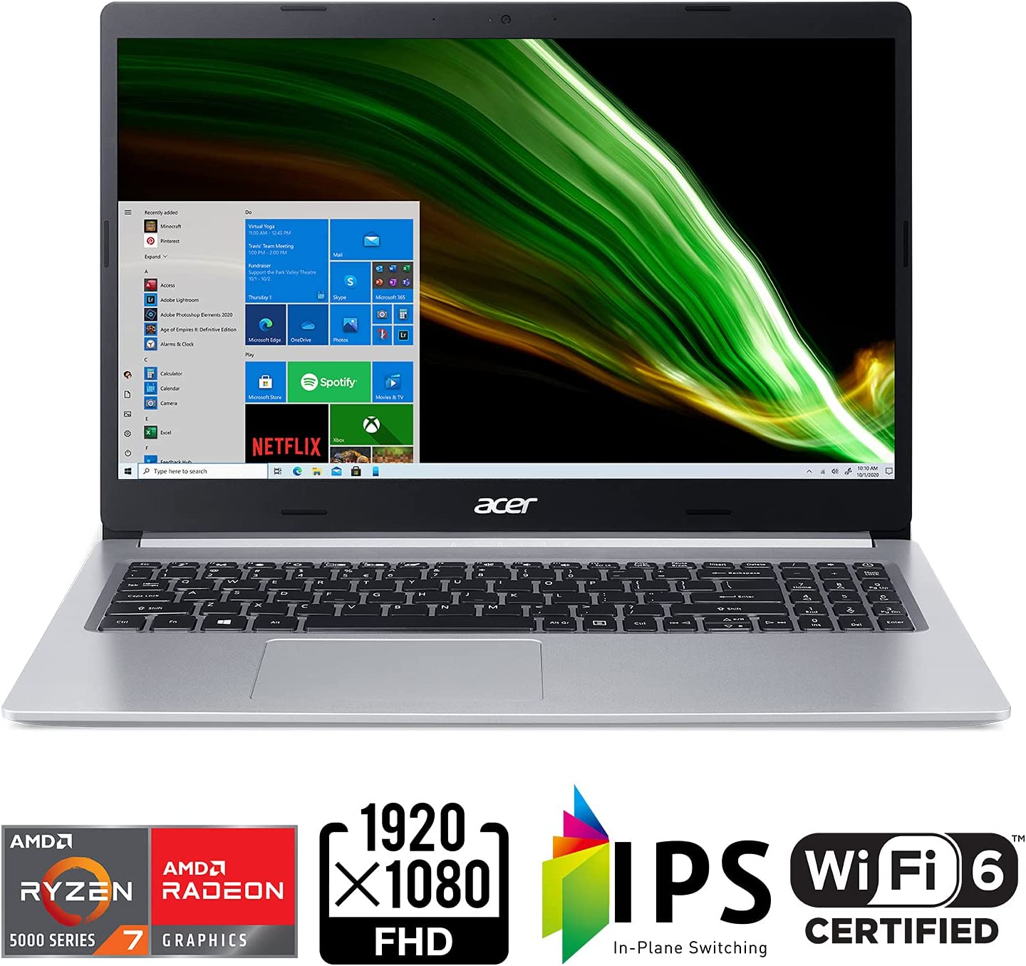 Acer Aspire 5 15.6" FHD A515-45-R8K1 Ryzen 7 Laptop (Open Box) - Gallery 7