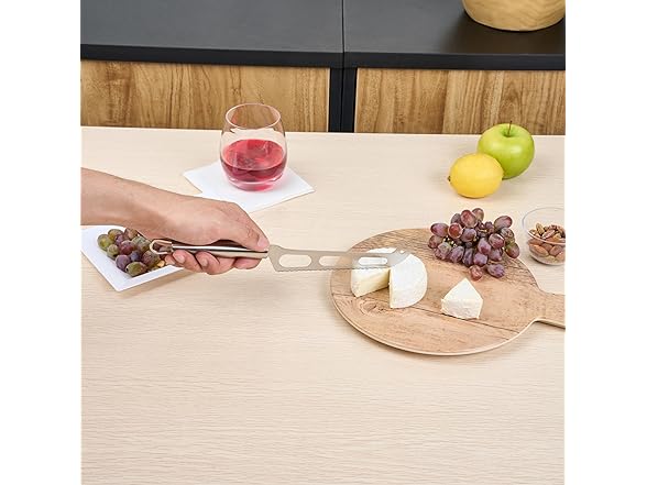 Restaurantware Stainless Steel Cheese Knife - 6 Pack 