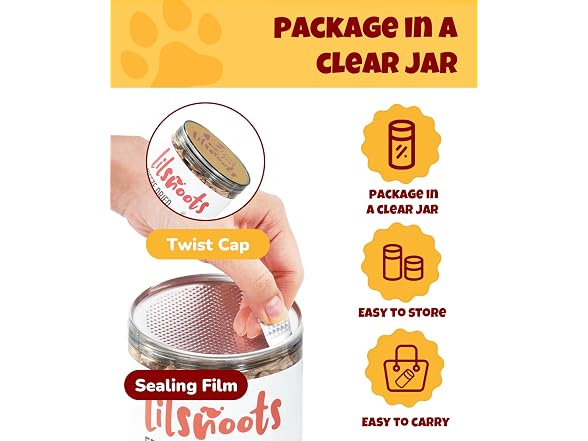 LILSNOOTS Freeze Dried Chicken Heart