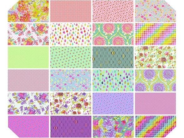 Freespirit Fabrics Tula Pink Untamed 10" Squares 42pc