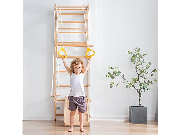 SPOFLYINN 7-in-1 Jungle Gym for Toddlers