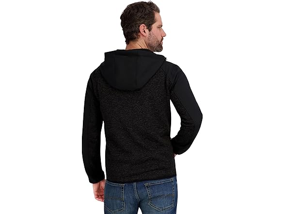 Reebok Mens Hooded Fleece Jacket