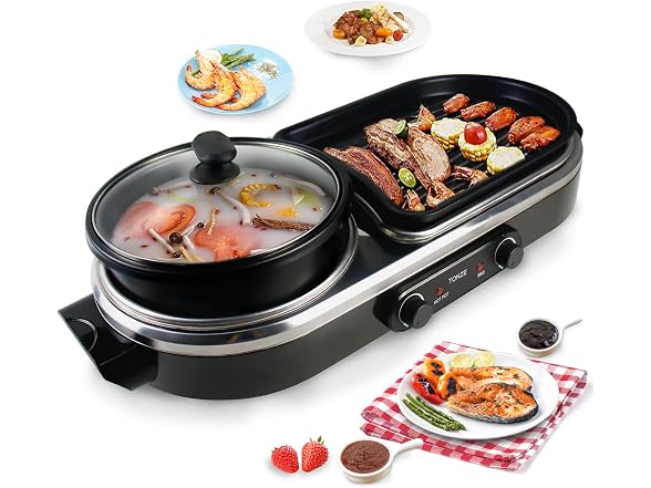 Hot Pot Electric with Grill