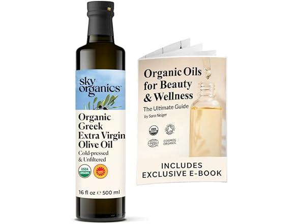 1CT Sky Organics - Organic Extra Virgin Olive Oil