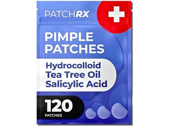 PatchRx Salicylic Pimple Patches (120 Pa
