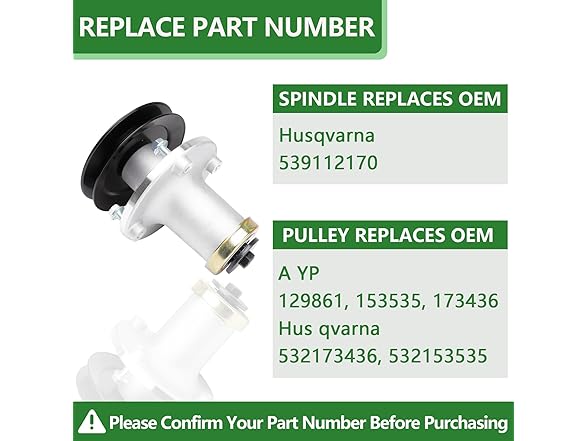 JYLEYJ Spindle Assembly 539112170