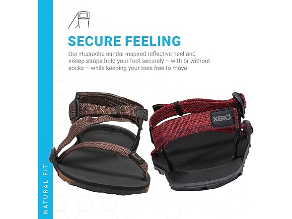 Xero Shoes Z-Trail EV Sandals Red 15