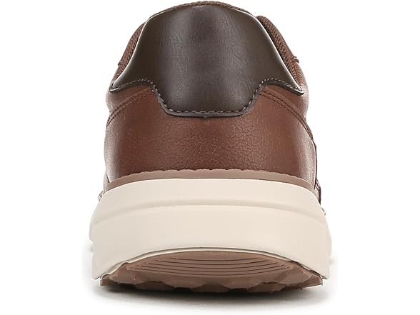 Dr. Scholl's Mens Jake Retro Sneaker Chile Brown Smooth 9.5 M