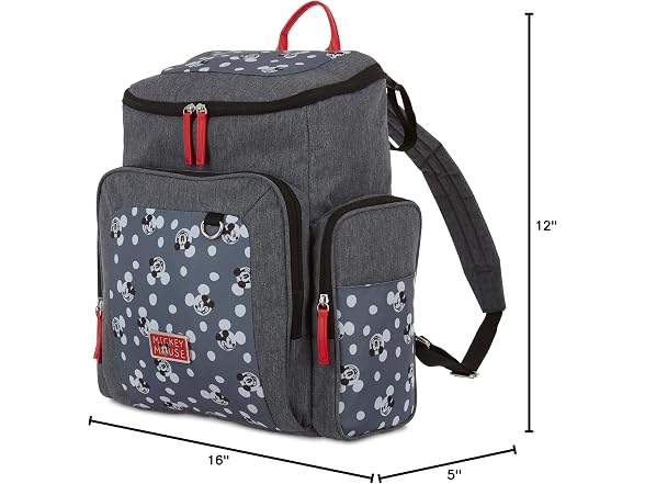 Disney Boys Cudlie Baby Jartop Backpack Bag Mouse