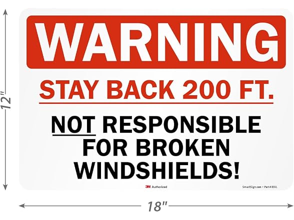 SmartSign - S-9933-RE-12x18-D1 Warning