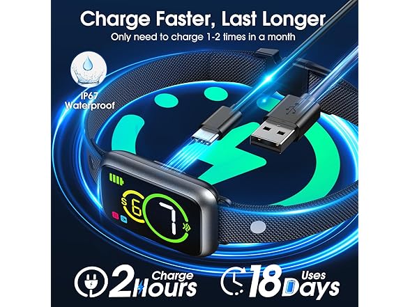 NQQHNN Smart Dog Bark Collar