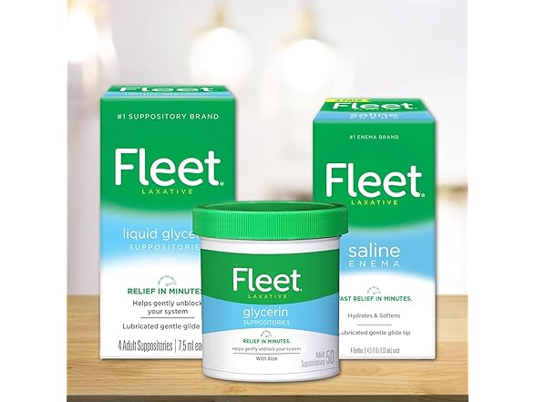 Fleet Glycerin Suppositories 4ct