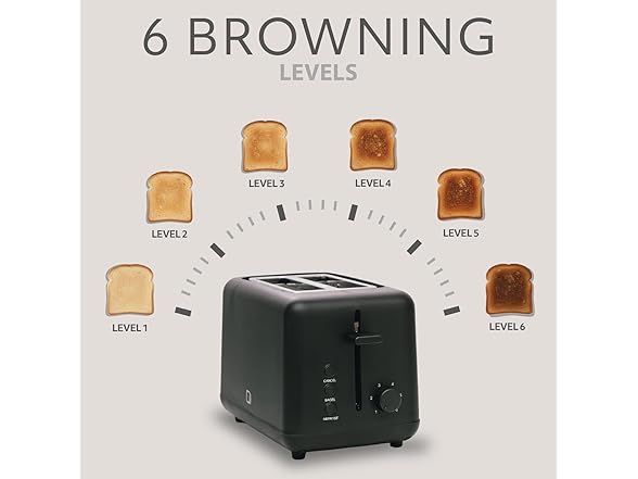 WILLOW Eco Series 2-Slice Toaster