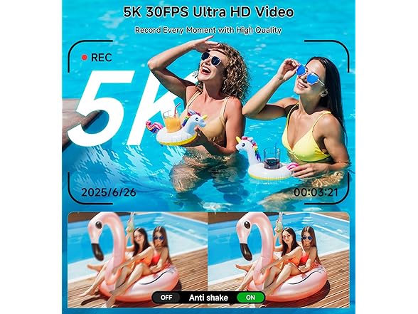 Ceye 5K 80MP Digital Camera