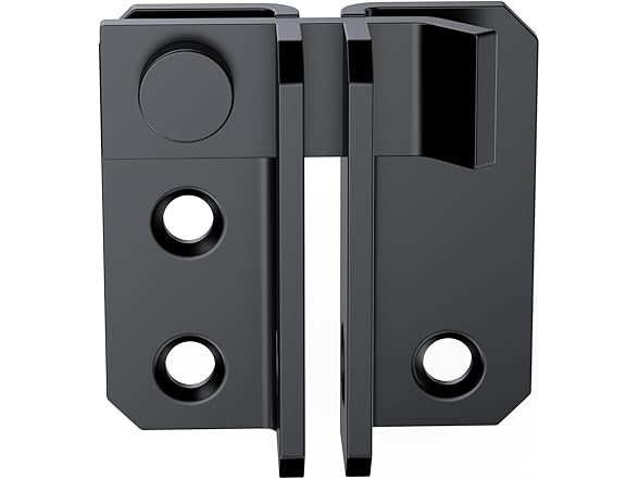 Door Flip Latch Slide Bolt Black-L