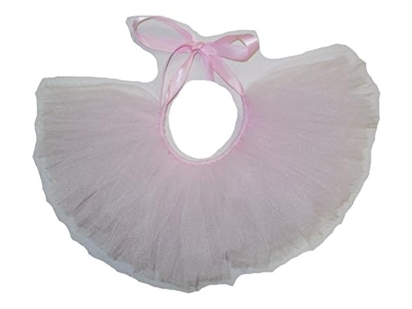 Pawpatu Handcrafted in USA Baby Pink Tulle Tutu