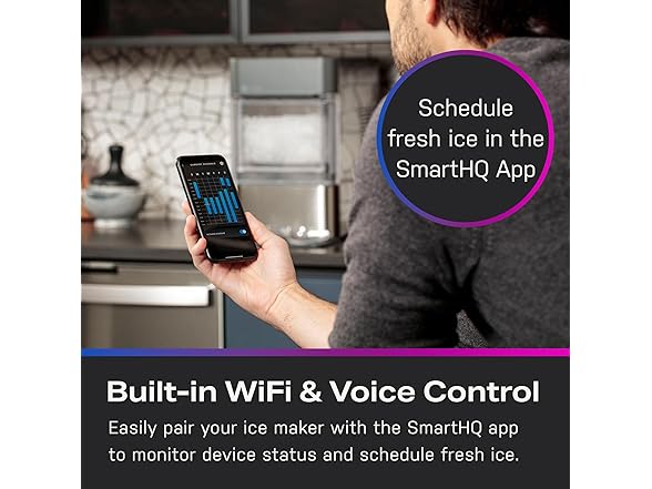 GE Profile Opal 2.0 Ice Maker - Stainless Steel