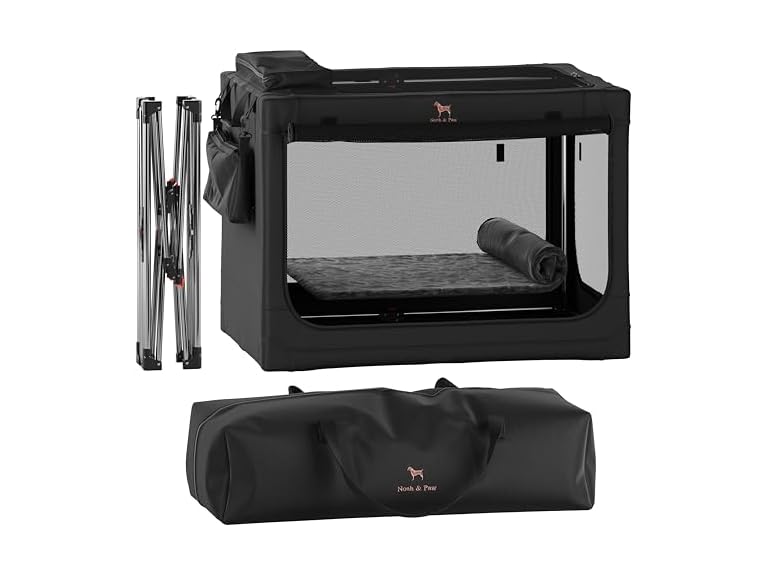 NOAH & PAW CO-BLACK-XL XL NOAH & PAW Collapsible Dog 