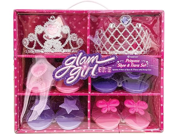 Hedstrom Shoes & Tiara Set Glam Girl