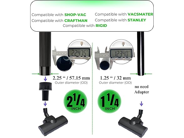 GHAMADE Vacuum Attachments