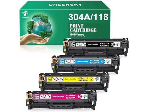 GREENSKY Remanufactured Toner HP 304A