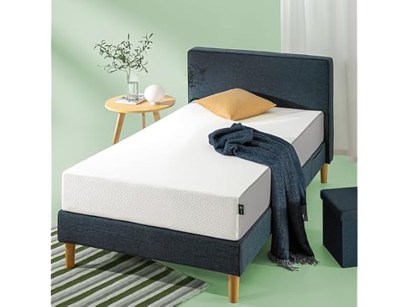 ZINUS Cooling Essential Memory Foam Mattress, Twin