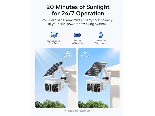 Baseus X1 Pro Dual-Tracking Solar Security Camera