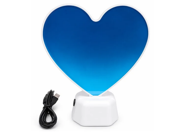 Heart Design Icon Mirror Infinity Light Lamp