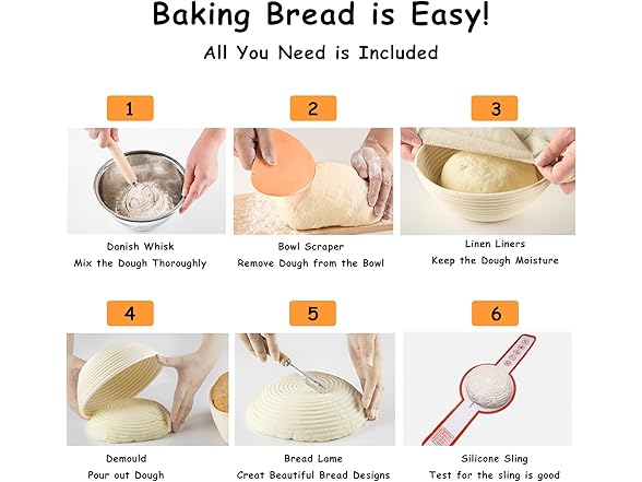Generic  Sourdough Bread Baking Supplies Set