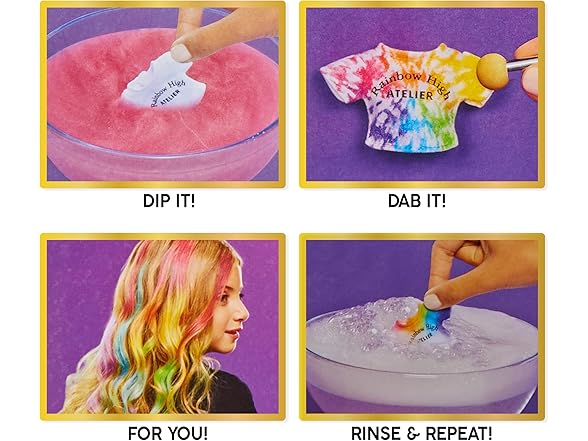 Rainbow High Watercolor & Create Fashion DIY Doll