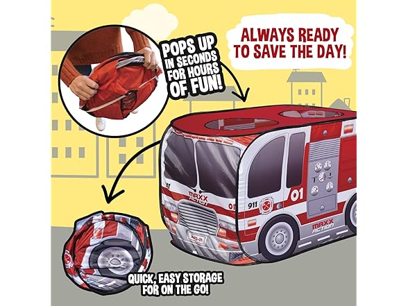 Pop Up Fire Truck