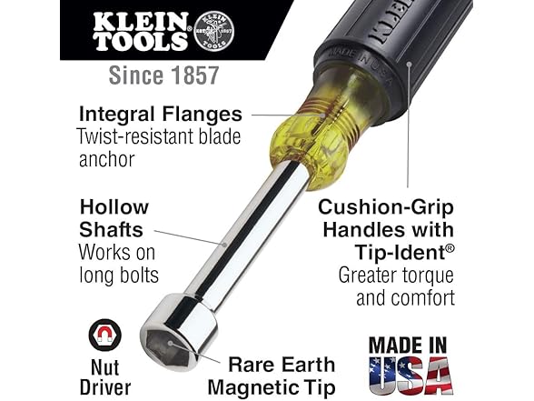 Klein Tools 646-5/16M 5/16-Inch Hex Magnet